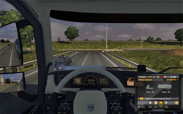 A truck is not a car and you have to get used to it - ETS2: Steering - Driving Guide - Driving your truck - Euro Truck Simulator 2 Game Guide