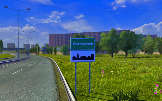 The game offers city roads, roads connecting cities and highways - ETS2: Roads - types and speed limits - Roads - Euro Truck Simulator 2 Game Guide