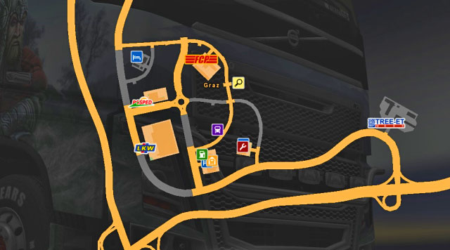 A city located in the southeastern part of Austria - Austria | Cities - Cities - Euro Truck Simulator 2 Game Guide