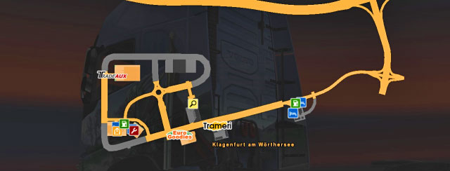 A city in the southern Austria - Austria | Cities - Cities - Euro Truck Simulator 2 Game Guide