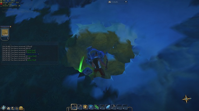 Digging becomes really burdensome, sometimes. - The first steps - Landmark - Game Guide and Walkthrough