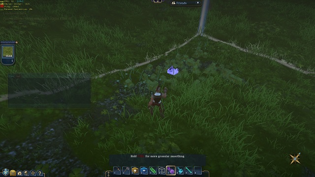 The Smooth Tool is the violet marker, which serves for leveling the area, simply put, especially the sharp edges - Creation and destruction - Builders guide - Landmark - Game Guide and Walkthrough