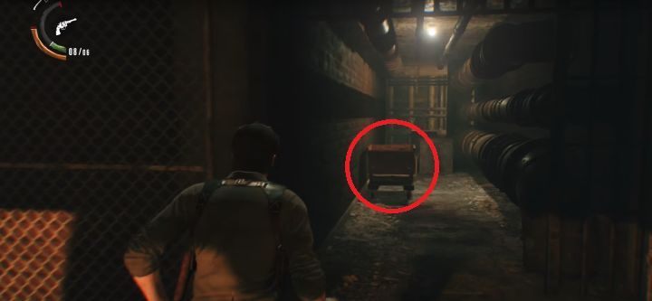 The Locker Key is inside this trolley. - Chapter 14 - Burning the Altar | Secrets & Collectibles - Secrets and collectibles - The Evil Within 2 Game Guide