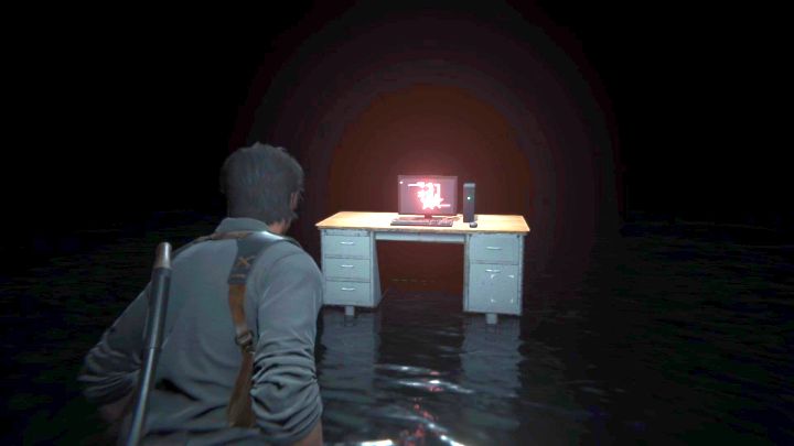 Wait until the loading is complete and interact with the computer again. - Chapter 4 - Behind the Curtain | Walkthrough - Walkthrough - The Evil Within 2 Game Guide