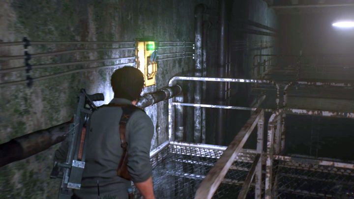 Pull this lever to pump water out. - Chapter 4 - Behind the Curtain | Walkthrough - Walkthrough - The Evil Within 2 Game Guide