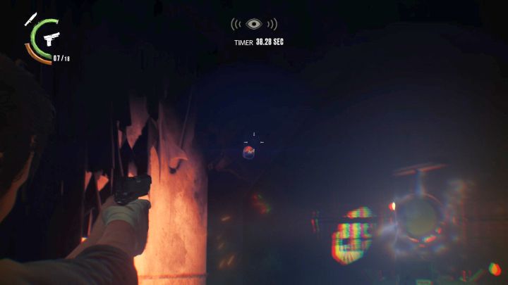 When the timer reaches a half of the time limit, the enemy will start crawling on the ceiling. - Chapter 5 - Lying in Wait | Walkthrough - Walkthrough - The Evil Within 2 Game Guide