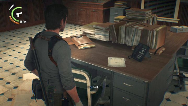 The last few collectibles are clearly visible and hard to miss. - Chapter 5 - Lying in Wait | Walkthrough - Walkthrough - The Evil Within 2 Game Guide