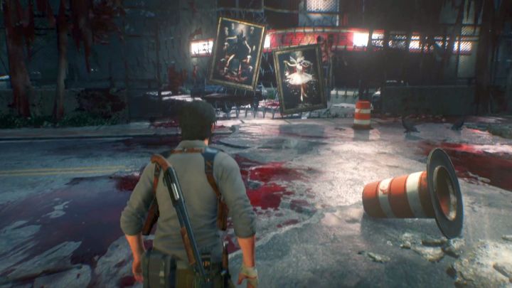 Interact with the paintings to end this chapter. - Chapter 6 - On the Hunt | Walkthrough - Walkthrough - The Evil Within 2 Game Guide