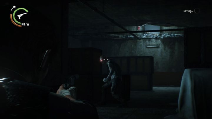 There are several enemies lurking around, however, they do not pose any significant threat. - Chapter 7 - Lust for Art | Walkthrough - Walkthrough - The Evil Within 2 Game Guide