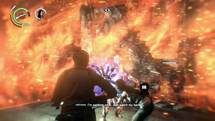 The device is going to break down twice. - Chapter 13 - Stronghold | Walkthrough - Walkthrough - The Evil Within 2 Game Guide