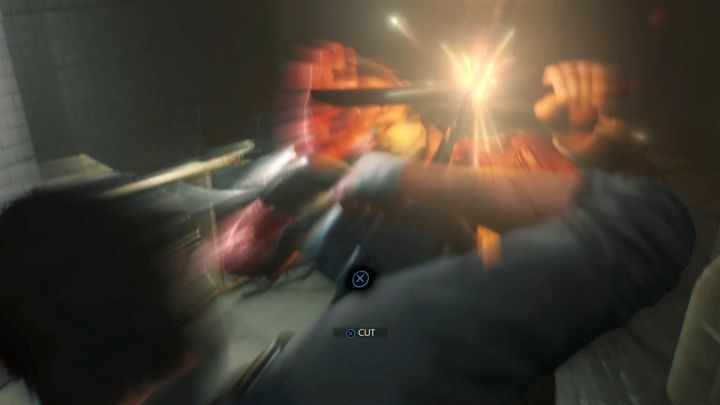 The first stage of boss fight requires you to face the enemy with the chainsaw. - Chapter 14 - Burning the Altar | Walkthrough - Walkthrough - The Evil Within 2 Game Guide