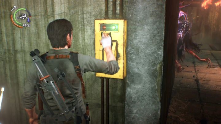 Finally, you just need to turn the furnace on to end this Chapter. - Chapter 14 - Burning the Altar | Walkthrough - Walkthrough - The Evil Within 2 Game Guide