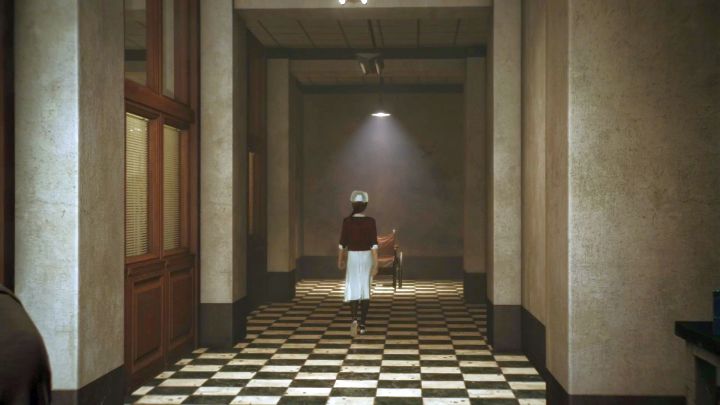 Sit in the chair at the end of the corridor to upgrade your character. - Chapter 3 - Resonances | Walkthrough - Walkthrough - The Evil Within 2 Game Guide