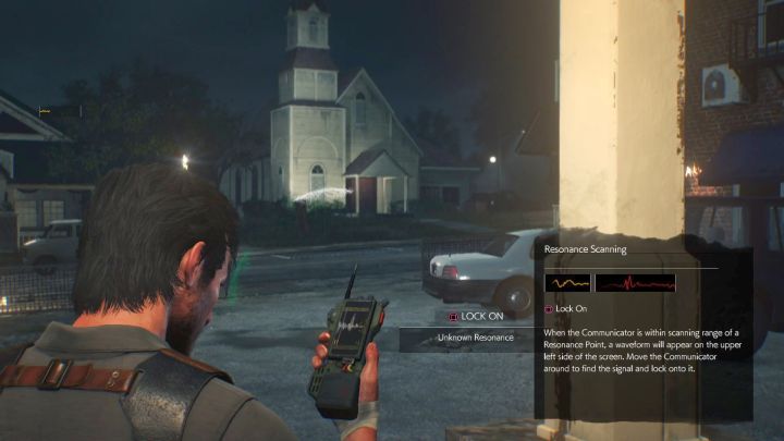 From now on you will use the Communicator frequently. - Chapter 3 - Resonances | Walkthrough - Walkthrough - The Evil Within 2 Game Guide