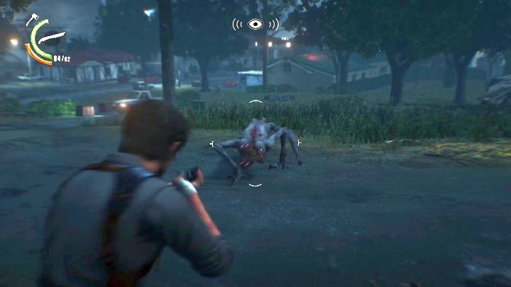 This new enemy is very deadly in open spaces. - Chapter 3 - Resonances | Walkthrough - Walkthrough - The Evil Within 2 Game Guide