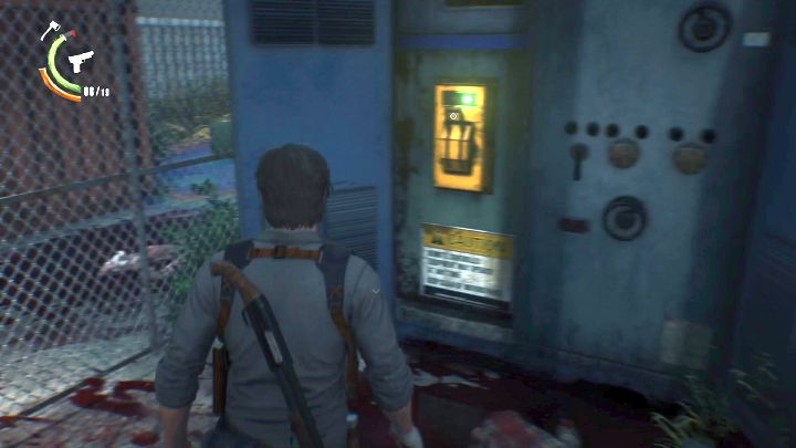 The switch that allows you to bring power back to the warehouse. - Chapter 3 - Resonances | Walkthrough - Walkthrough - The Evil Within 2 Game Guide