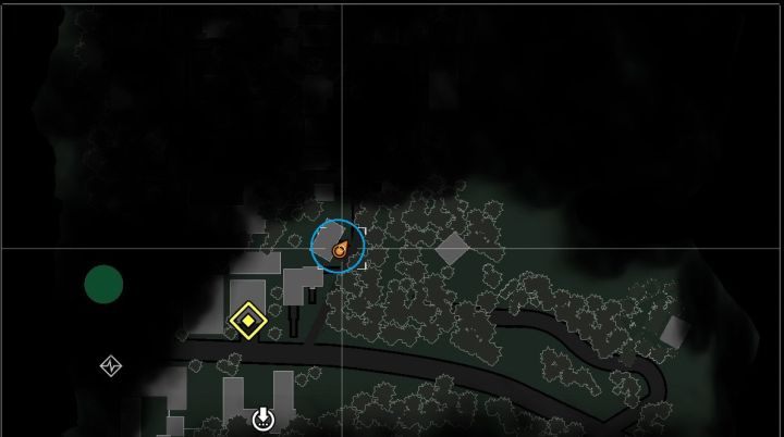 The location of the building leading to the place where the Sawed-off Shotgun is hidden. - How to obtain the Sawed-Off Shotgun? | Tips - Tips - The Evil Within 2 Game Guide