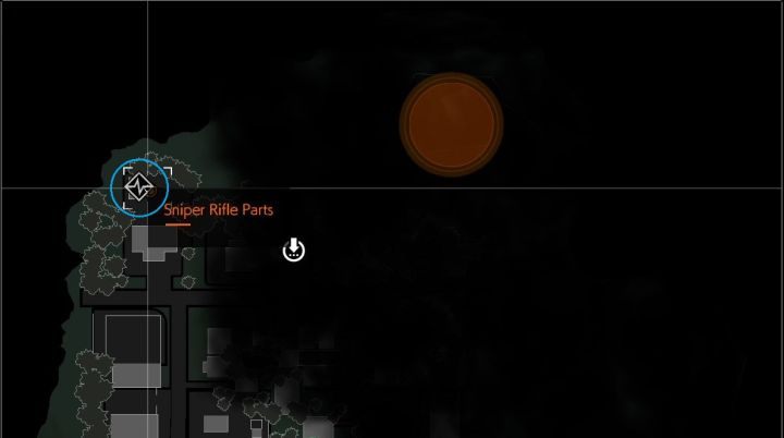 In the building to the north-east, you can find components to fix the Sniper Rifle. - How to get and fix the Sniper Rifle? | Tips - Tips - The Evil Within 2 Game Guide