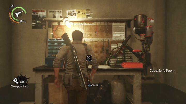 Use the workbench to upgrade your weapon - Upgrading weapons | Tips - Tips - The Evil Within 2 Game Guide