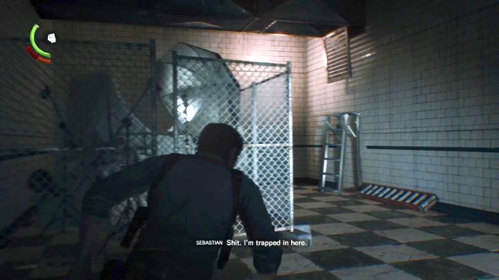 You must climb into the ventilation shaft. - Chapter 2 - Something Not Quite Right | Walkthrough - Walkthrough - The Evil Within 2 Game Guide