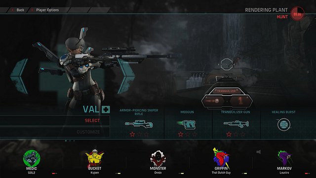 Val is the first Medic that the player can choose - Medic - Hunters - Evolve - Game Guide and Walkthrough