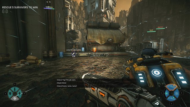 Napalm Grenades can be distinguished by the red color. - Medic - Hunters - Evolve - Game Guide and Walkthrough