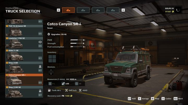 Light off-road vehicles - Expeditions MudRunner: Cars - Basics - Expeditions MudRunner Guide