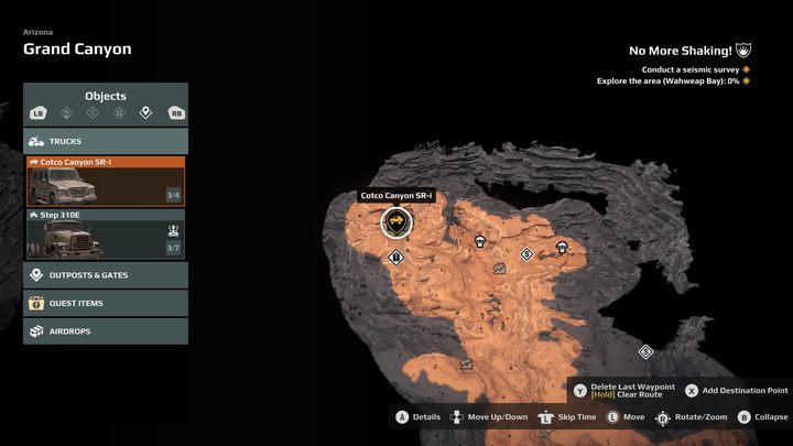 To switch the active truck, turn on the map view and then go to the tab marked "Objects - Expeditions MudRunner: How to switch between trucks? - FAQ - Expeditions MudRunner Guide