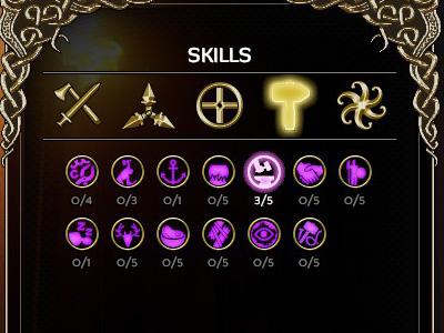 The majority of utility skills affect works at camps - Utility and passive abilities | Expeditions: Viking - Abilities - Expeditions: Viking Game Guide