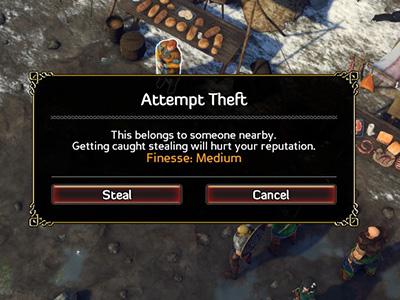 You can affect conversations with high Perception and Sense - General hints - The Basics - Expeditions: Viking Game Guide