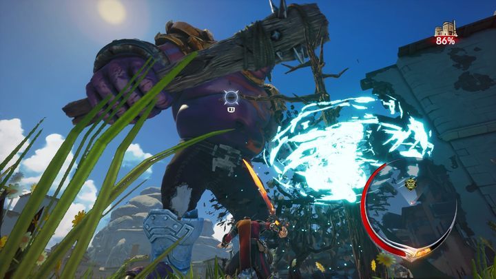 If you cannot cut off the legs, use your whip to climb up your enemy. - Chapter 3 - Main missions ijn Extinction - Main missions - Extinction Game Guide