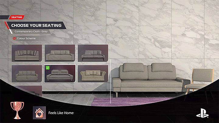 How to unlock: Change the appearance of your F1 Life area - F1 22: Trophies / Achievements - list of all, trophy guide - Trophy Guide - F1 22 Guide