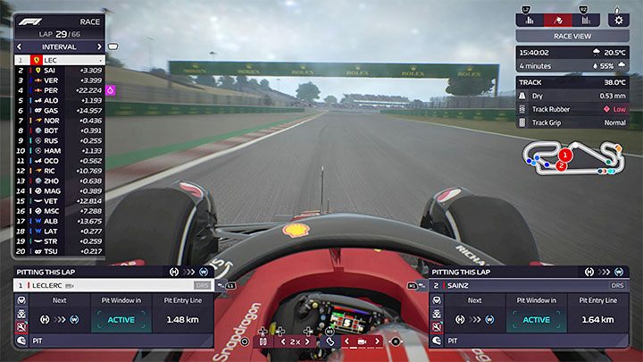 The keys to a successful rainfall race are - F1 Manager 2022: Weather changes and forecast - how to check and how to adapt? - FAQ - F1 Manager 2022 Guide