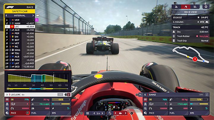 The consumption can be reduced e - F1 Manager 2022: Fuel consumption - how to reduce, fuel commands - FAQ - F1 Manager 2022 Guide