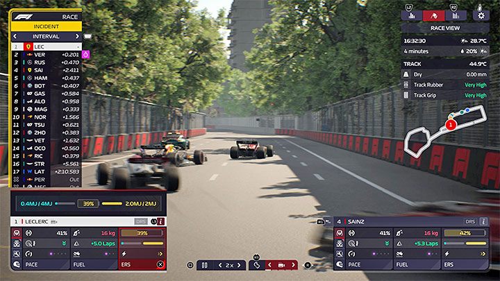 Situations in which a real or virtual Safety Car appears on the track can be helpful - F1 Manager 2022: Fuel consumption - how to reduce, fuel commands - FAQ - F1 Manager 2022 Guide