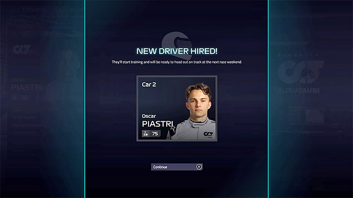 Fortunately, F1 Manager 2022 allows you to change drivers and it is an important element of the game - F1 Manager 2022: Player-created Team (eleventh one) - can you create one? - FAQ - F1 Manager 2022 Guide