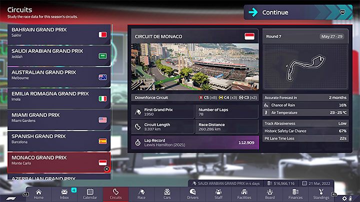 Type: downforce track - F1 Manager 2022: Tracks - specifics, setup - Race weekend - F1 Manager 2022 Guide
