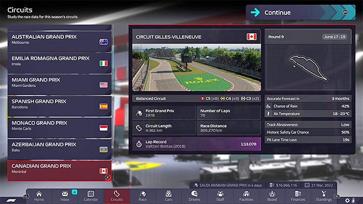 Type: balanced track - F1 Manager 2022: Tracks - specifics, setup - Race weekend - F1 Manager 2022 Guide