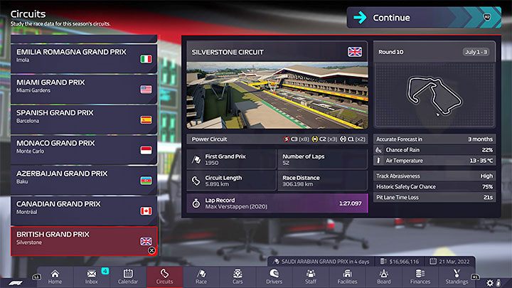 Type: power track - F1 Manager 2022: Tracks - specifics, setup - Race weekend - F1 Manager 2022 Guide