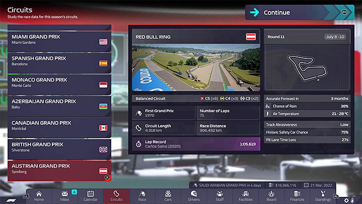 Type: balanced track - F1 Manager 2022: Tracks - specifics, setup - Race weekend - F1 Manager 2022 Guide