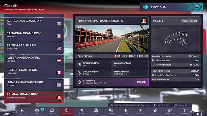 Type: power track - F1 Manager 2022: Tracks - specifics, setup - Race weekend - F1 Manager 2022 Guide