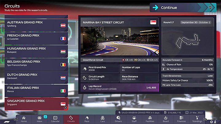 Type: downforce track - F1 Manager 2022: Tracks - specifics, setup - Race weekend - F1 Manager 2022 Guide