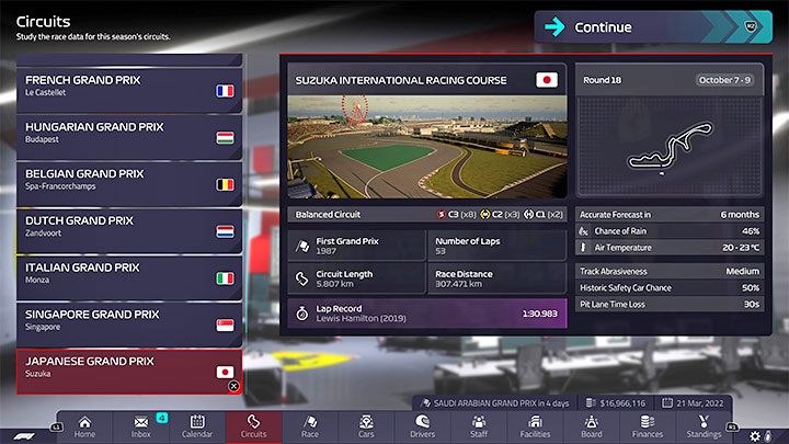Type: balanced track - F1 Manager 2022: Tracks - specifics, setup - Race weekend - F1 Manager 2022 Guide