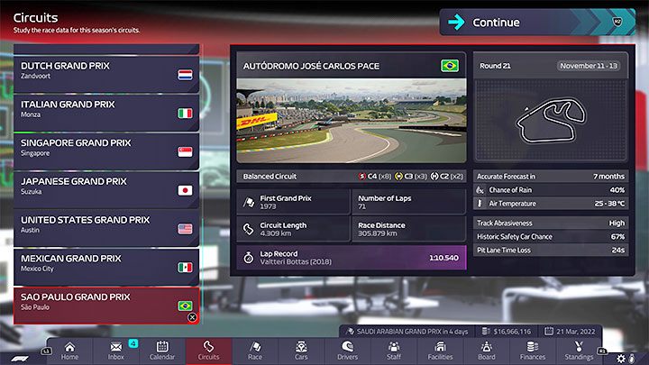 Type: balanced track - F1 Manager 2022: Tracks - specifics, setup - Race weekend - F1 Manager 2022 Guide