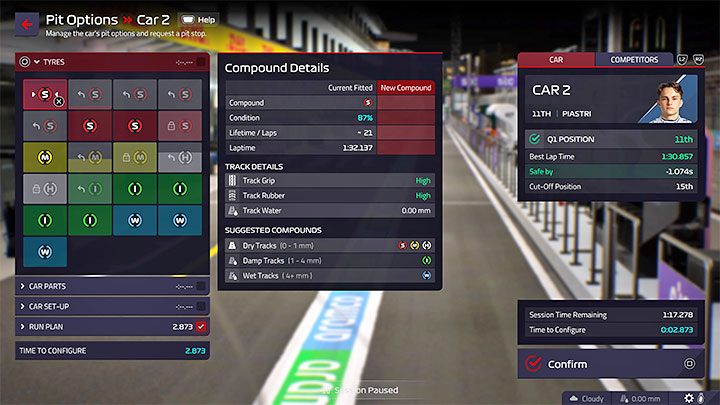 In qualifying, you always need to ask yourself two other questions - F1 Manager 2022: Qualifying - description, strategy - Race weekend - F1 Manager 2022 Guide