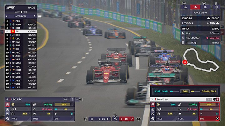 The only 3D camera that is not mounted on the car is the TV camera - F1 Manager 2022: Cockpit Camera (FPP) - Availability, Camera List - Appendix - F1 Manager 2022 Guide