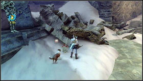 The next one is a bit further, in the place where four statues are standing in a row [1] - The Veiled Path - Aurora Flowers - Fable III - Game Guide and Walkthrough