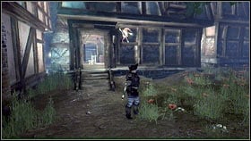 Buy the building to the left of the Cock in the Crown pub and go to the back of the house [1] - Bowerstone Market - Gnomes - Fable III - Game Guide and Walkthrough