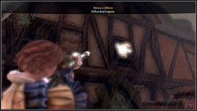 During the battle for Albion, after going through the first gate [1], pay close attention to the buildings on the right - Bowerstone Old Quarters - Gnomes - Fable III - Game Guide and Walkthrough
