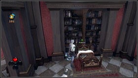 Go inside the castle, climb up the stairs and turn left [1] - Bowerstone Castle - Brightwall Books - Fable III - Game Guide and Walkthrough